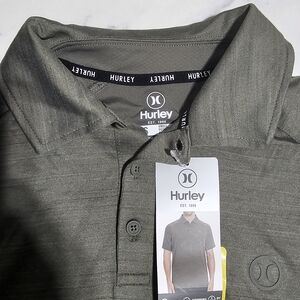 Hurley Men's Olive Polo Shirt